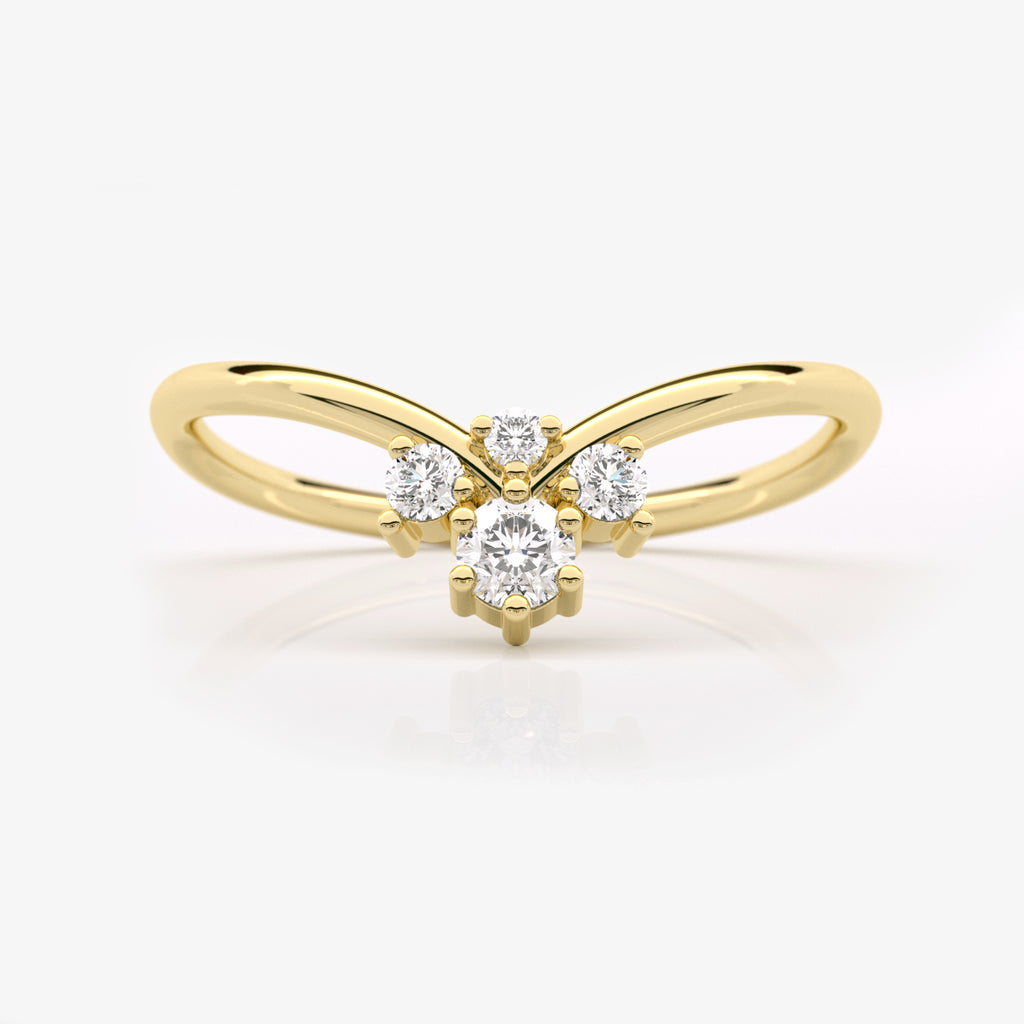 Diamond V Ring