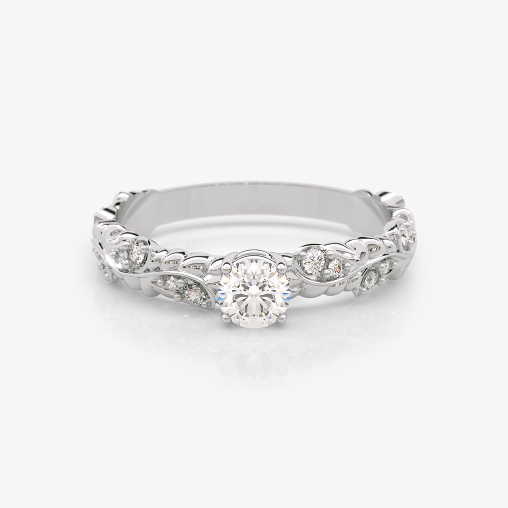 Unique Diamond Engagement Ring