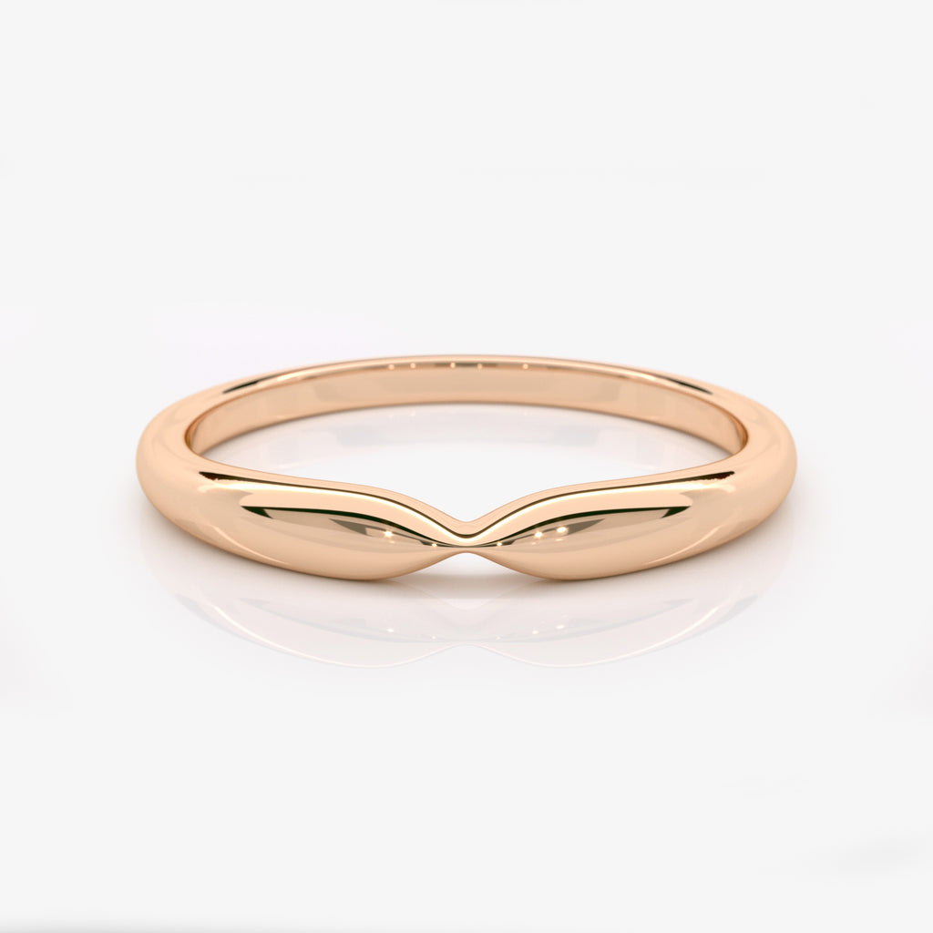 14K Yellow Gold Wedding Band