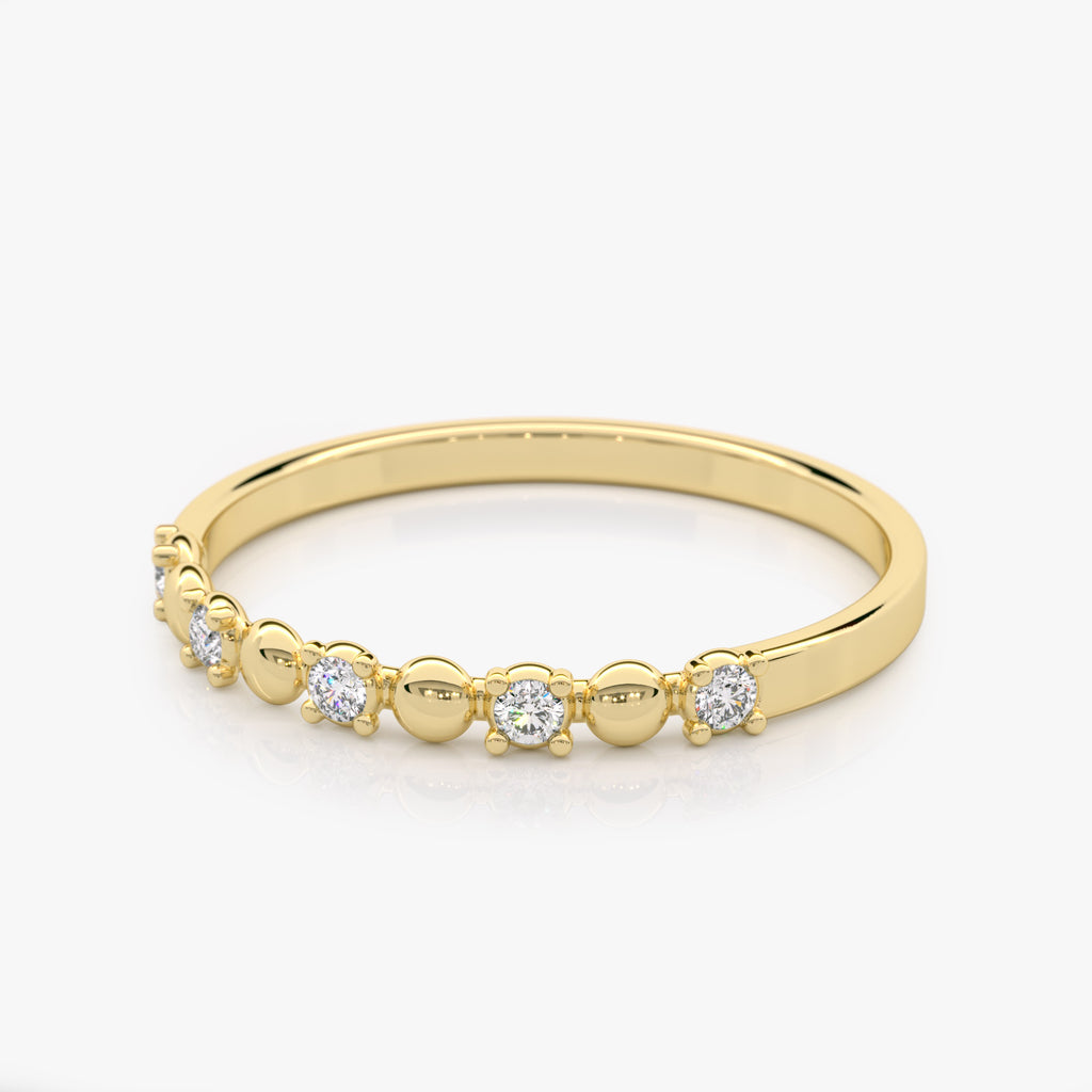 Minimalist Diamond Stacking Ring