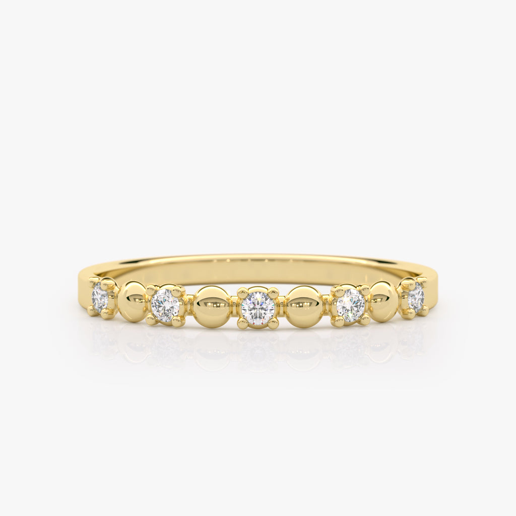 Minimalist Diamond Stacking Ring