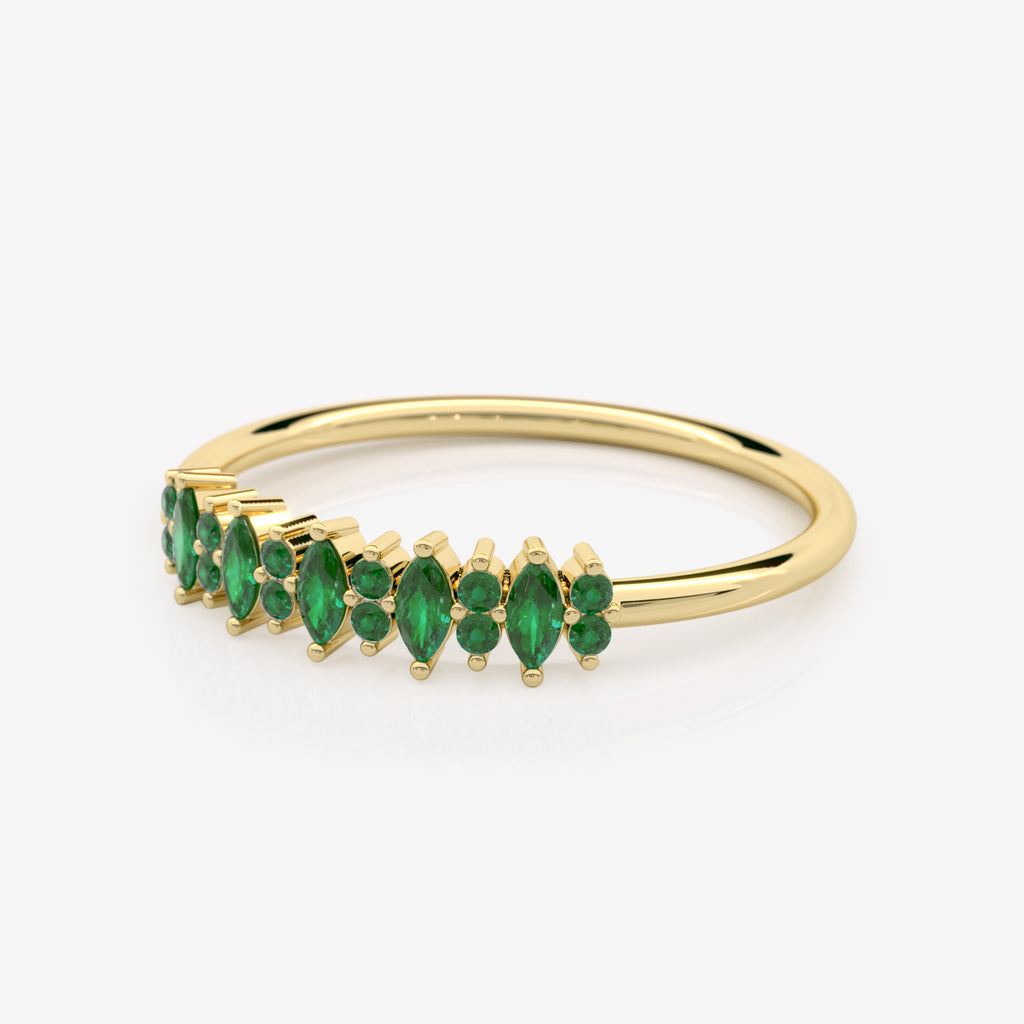 Statement Emerald Ring