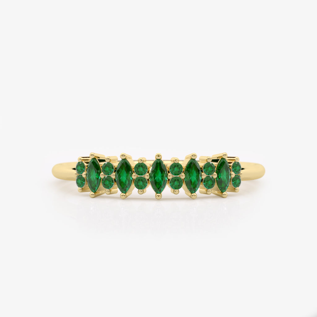 Statement Emerald Ring