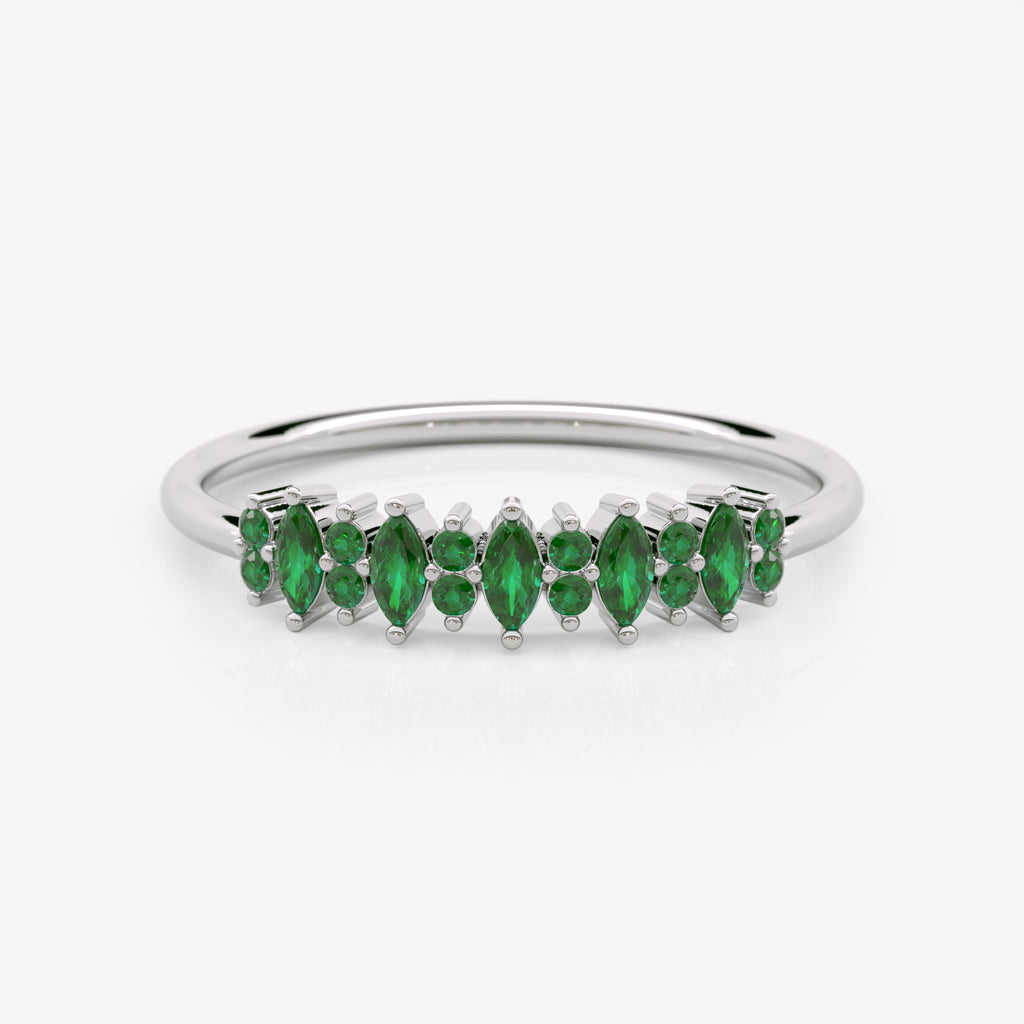 Statement Emerald Ring