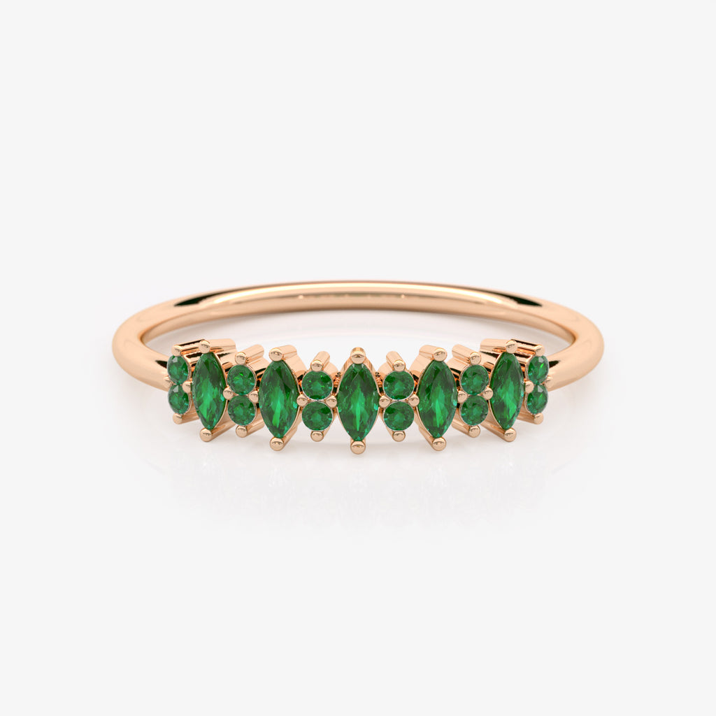 Statement Emerald Ring