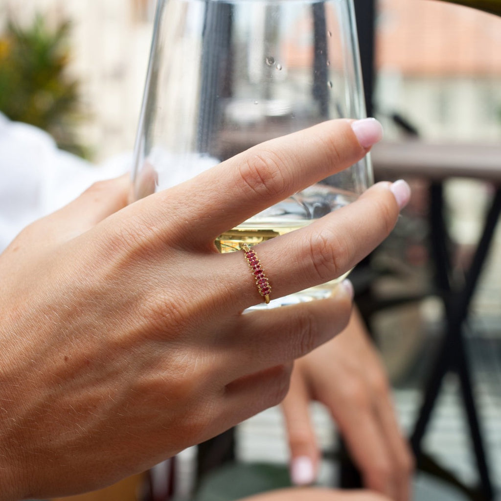 Statement Ruby Ring